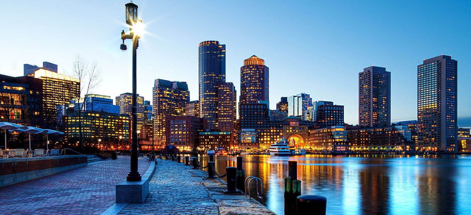 Evening in Boston
