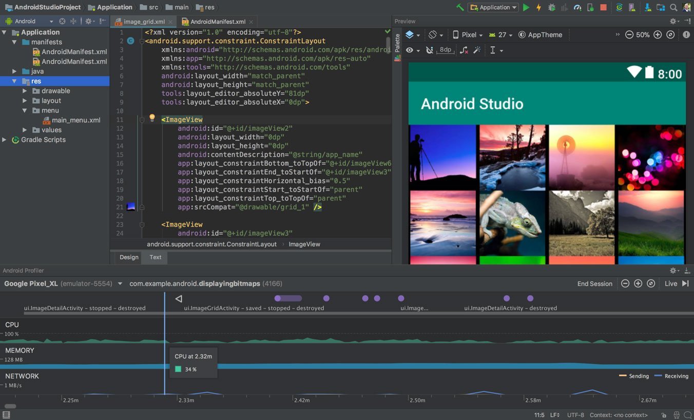 android studio development time