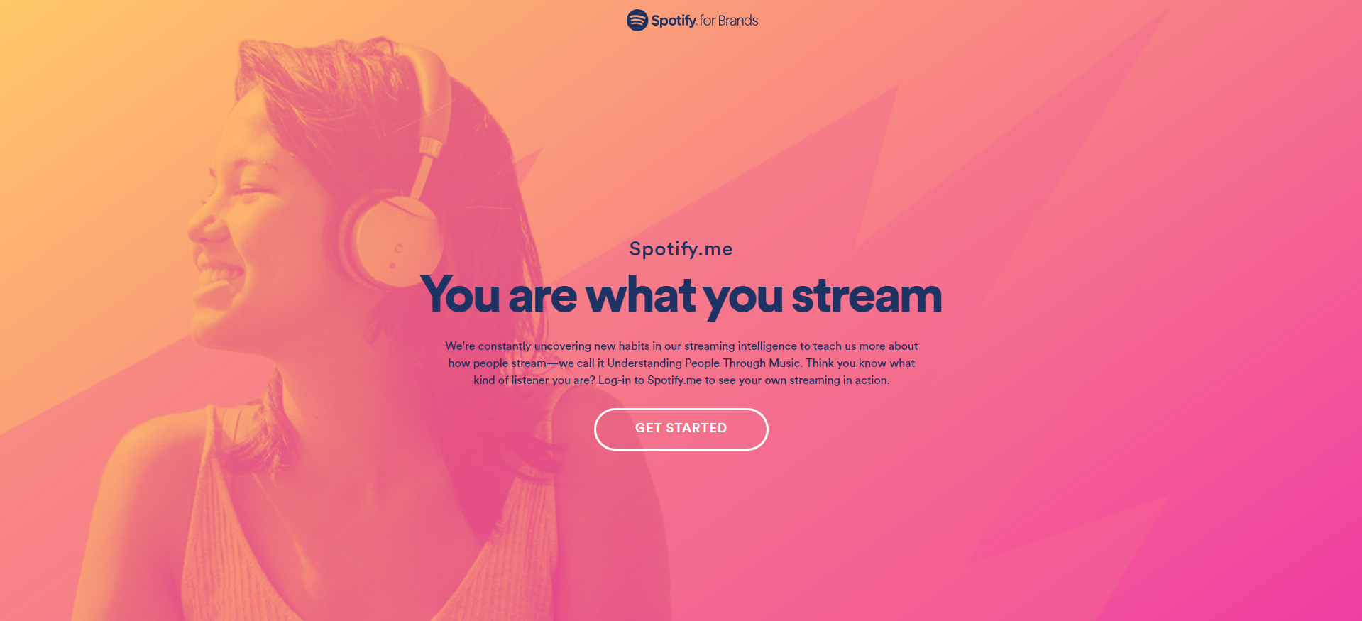 Spotify for Brands landing