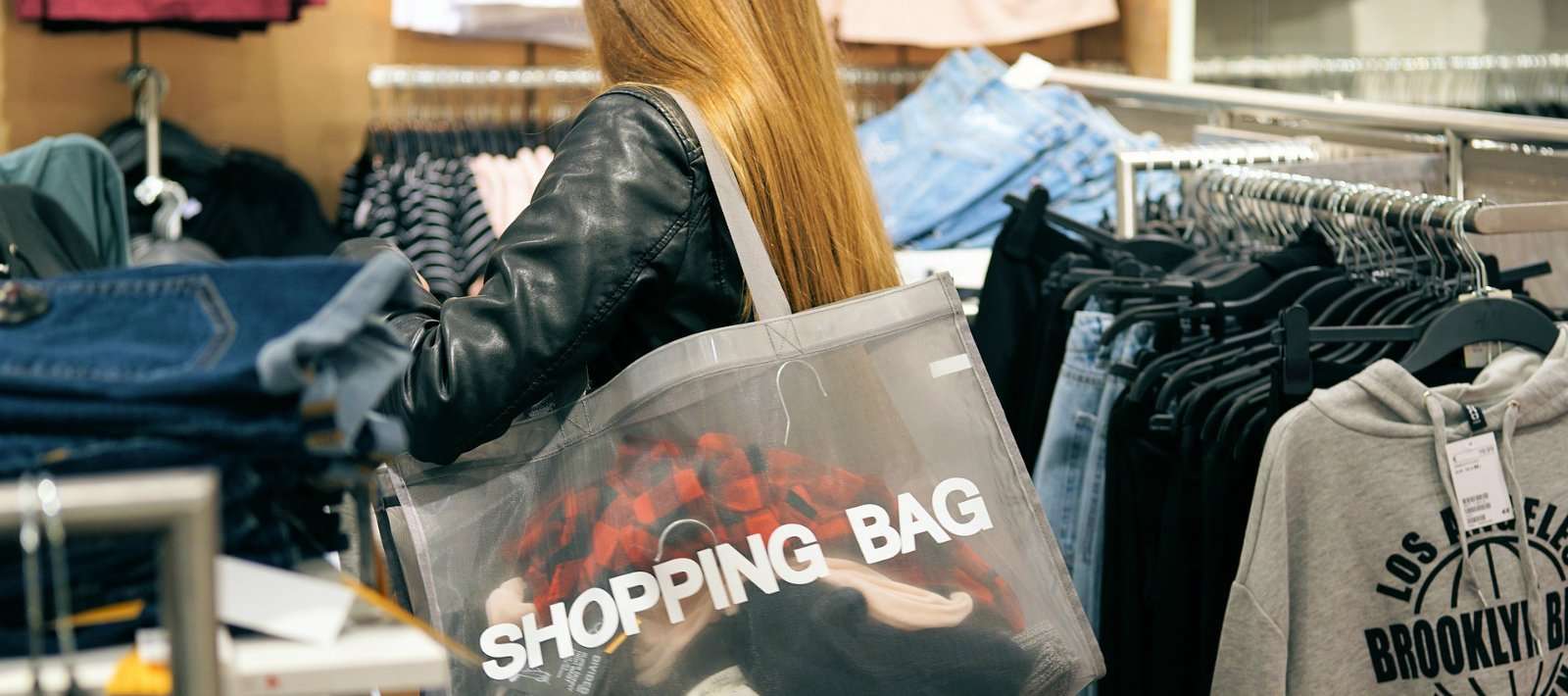 woman shopping