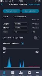 sleepscore labs mobile screenshot