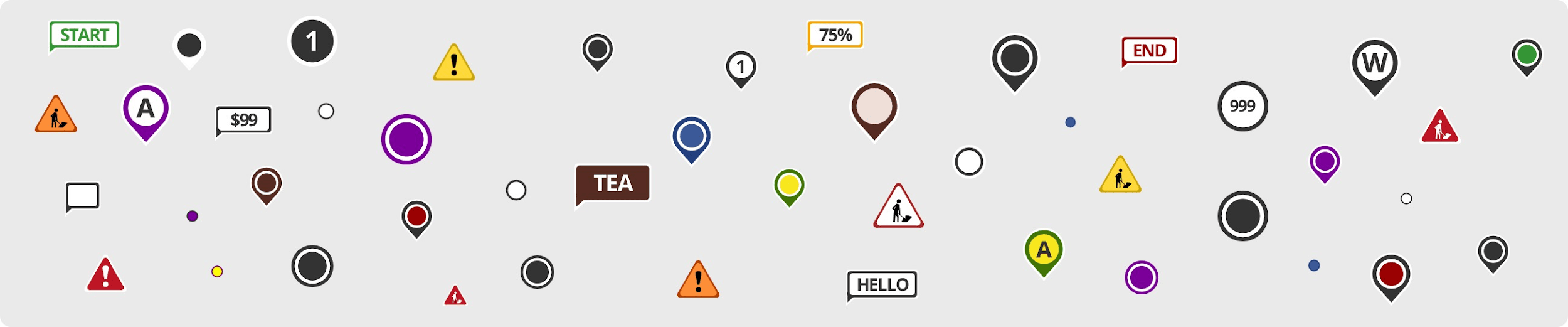 MapQuest icons