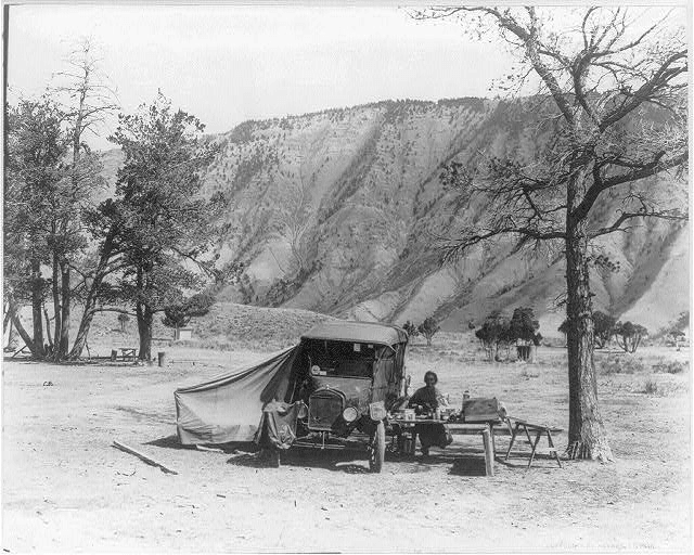 Camping in Yellowstone