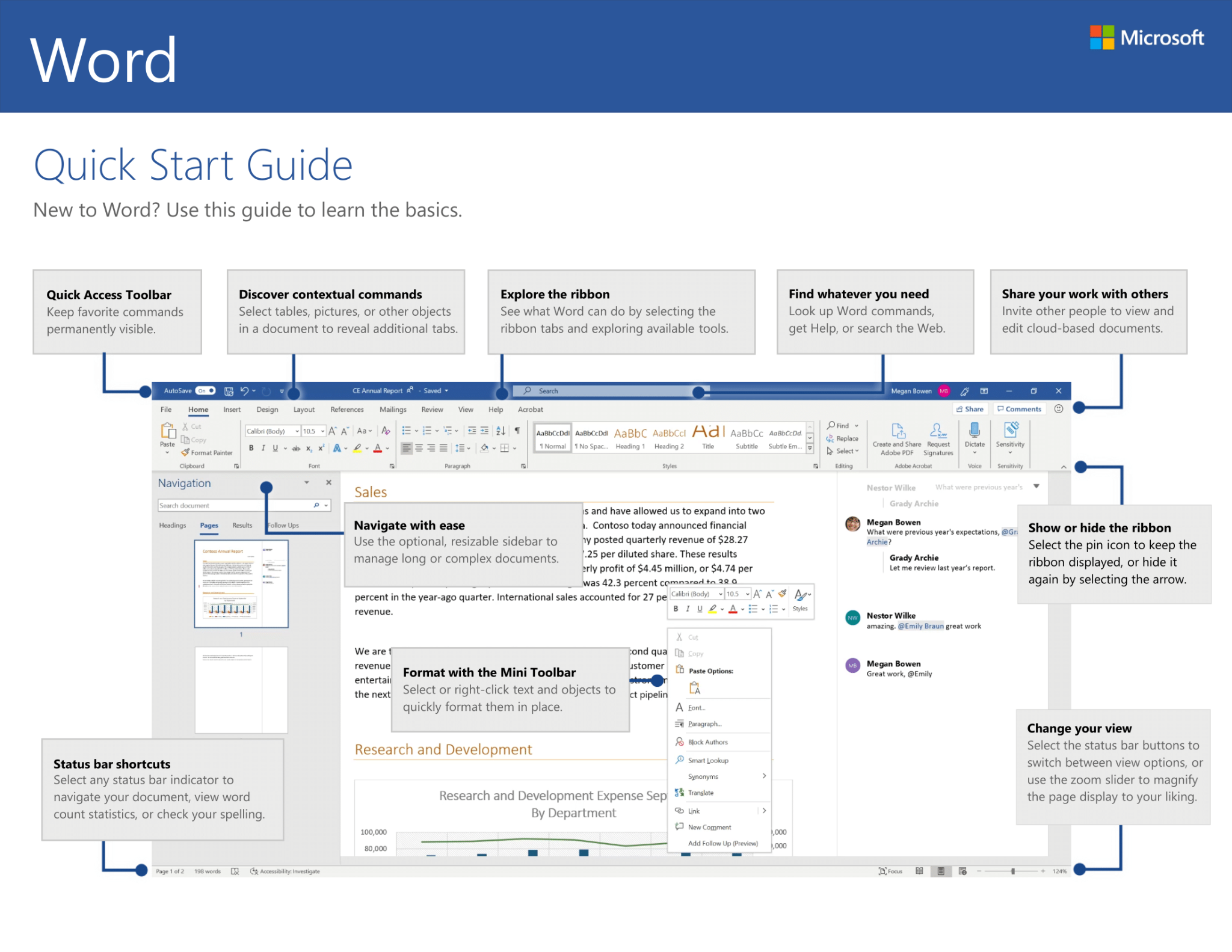 MS Word quick start guide