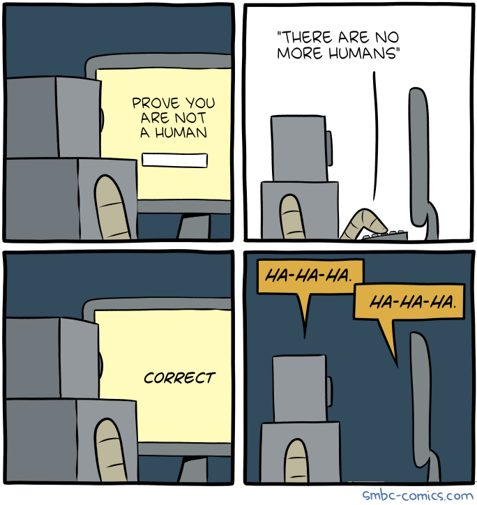 The importance of responsible AI in one picture. Source: SMBC Comics