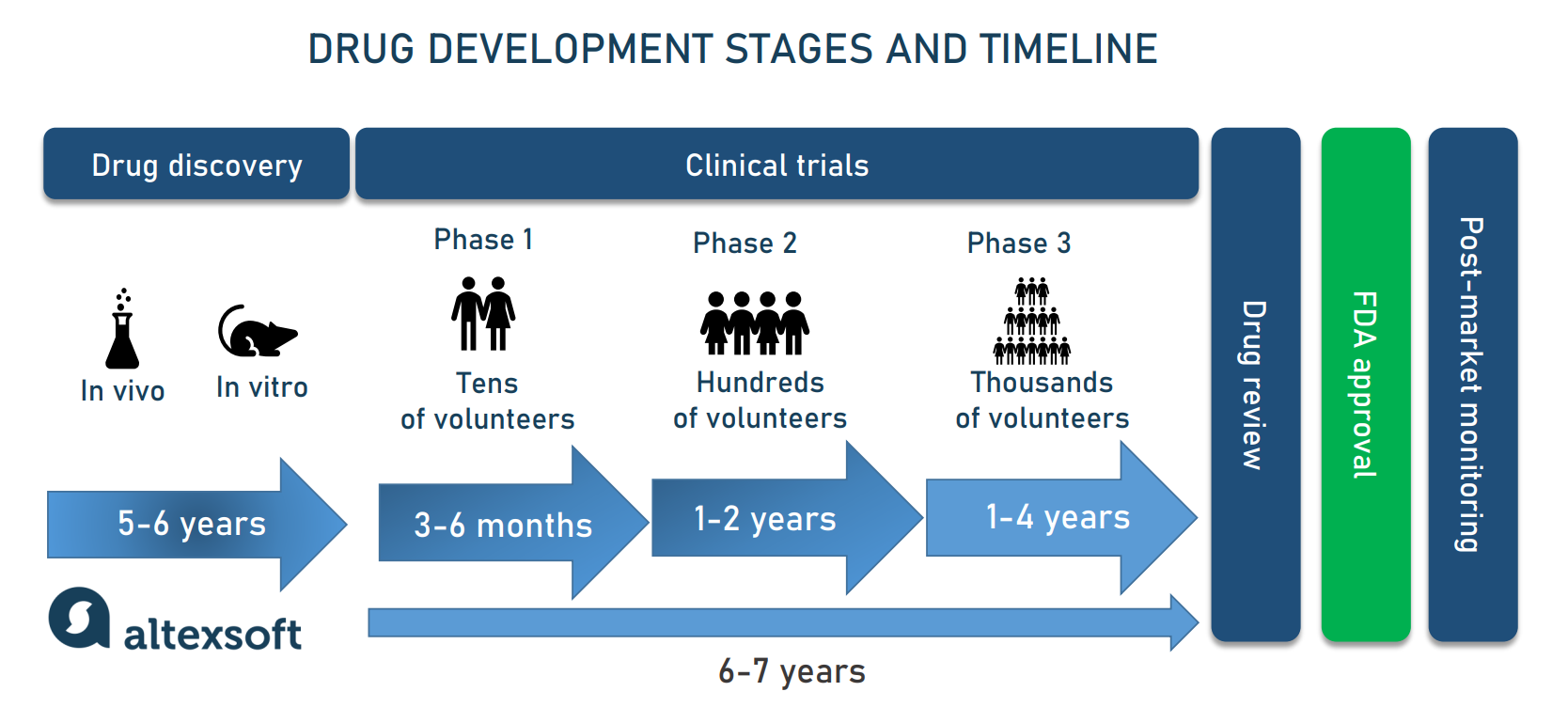 Drug development phases