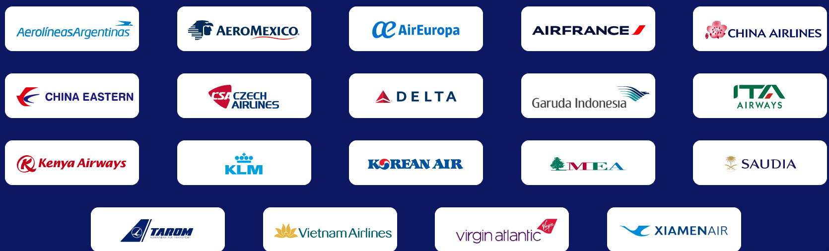 what airlines are members of skyteam